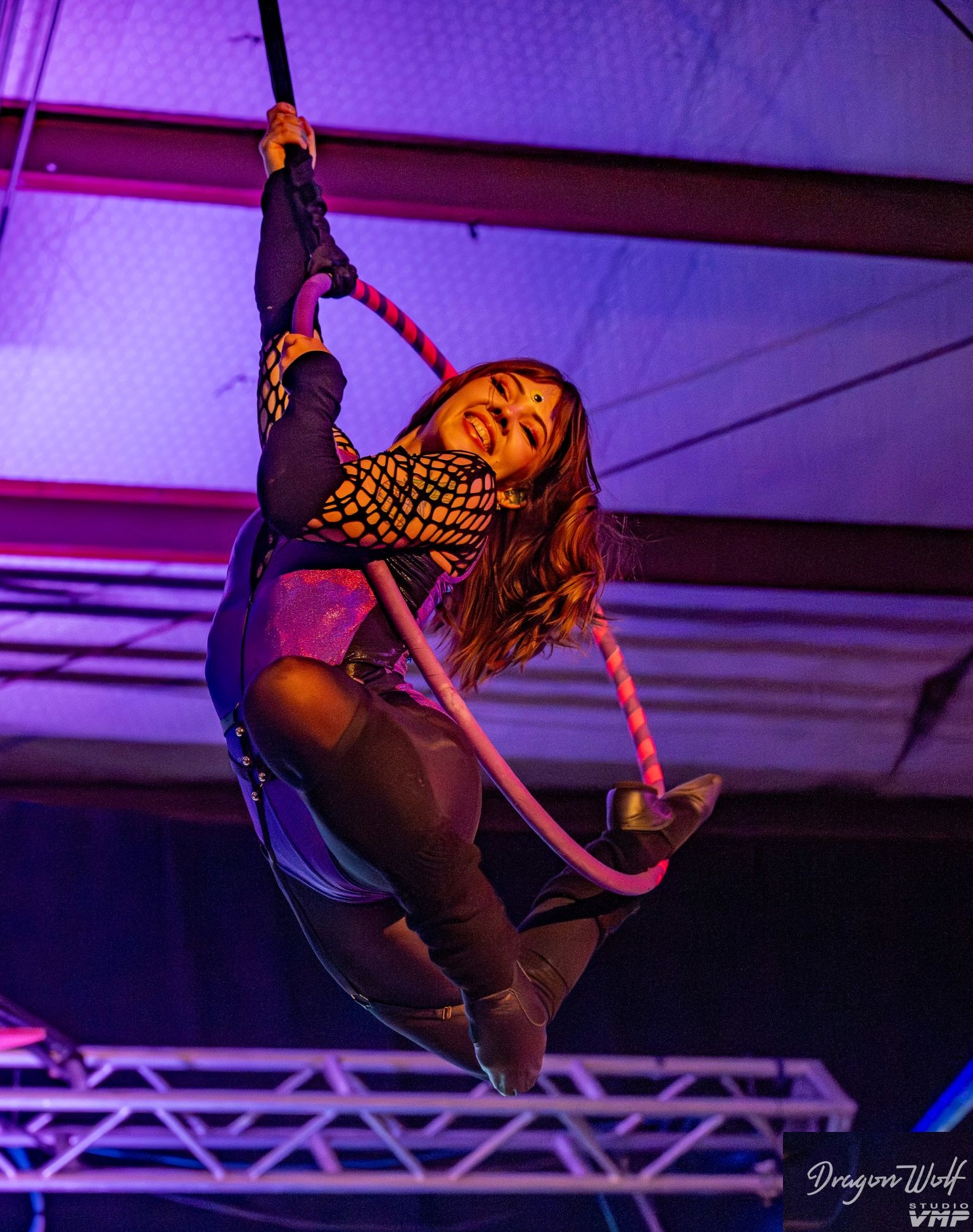 Darya Devotion aerial performer Austin Texas